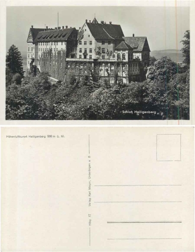 88633 Heiligenberg Schloss * ca. 1935