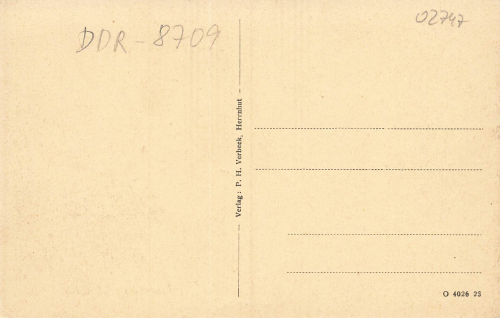 02747 Herrnhut Oberlausitz * um 1920