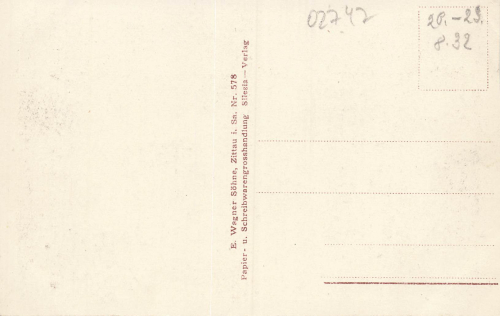 02747 Herrnhut Oberlausitz Zittauer Strasse * 1932