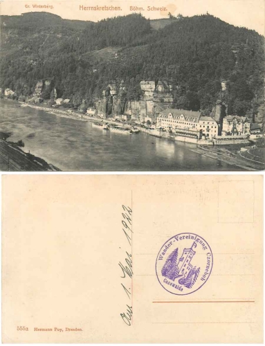 Herrnskretschen Böhmische Schweiz * 1922