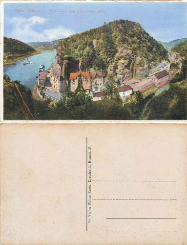 Herrnskretschen Böhmiache Schweiz * ca. 1920