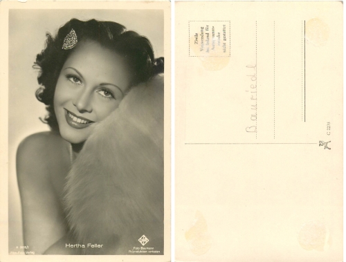 Hertha Feller, Film-Foto-Verlag, A 3835/1