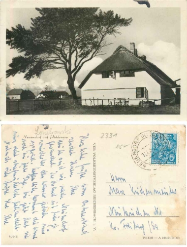 18565 Neuendorf Hiddensee o 13.6.1955