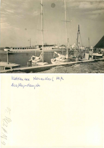 18565 Hiddensee Neuendorf harbor printer's copy 1964 Hanich photo