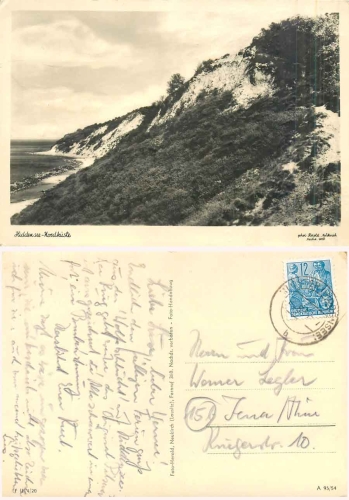 18565 Insel Hiddensee Nordküste o ca.1954