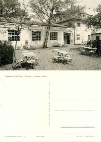 18565 Hiddensee Vitte Restaurant "Heiderose" *1966 Hanich1995