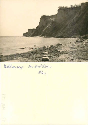 18565 Hiddensee Am Enddorn printer's copy 1960 Hanich photo