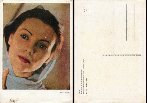 Hilde Krahl, Verlag: Erwin Preuß, Nr. 16erlag: Erwin Preuß, Nr. 16