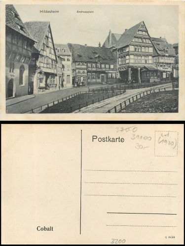 Hildesheim Andreasplatz * 1920