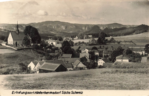 01855 Hinterhermsdorf Sächsische Schweiz  o 1959