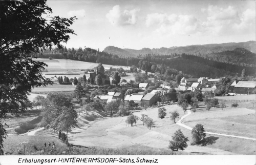 01855 Hinterhermsdorf Sächsische Schweiz o 1959