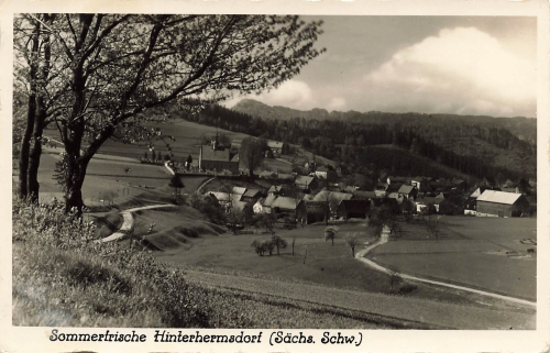 01855 Hinterhermsdorf Saxon Switzerland o 1939