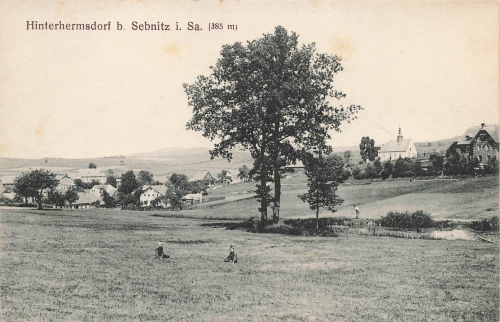 01855 Hinterhermsdorf Saxon Switzerland * around 1910