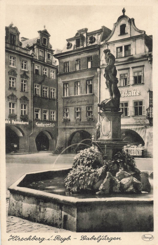 Hirschberg Gabeljuergen Riesengebirge Schlesien Jelenia Gora * um 1930