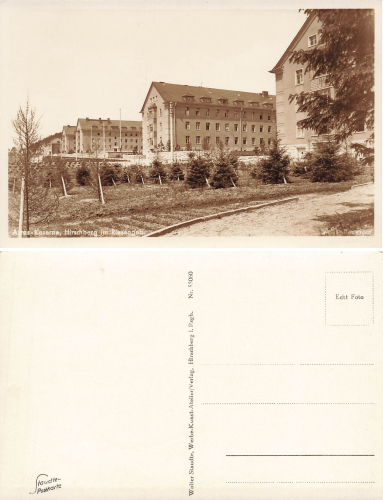 Hirschberg Silesia Arras Barracks Jelenia Gora * around 1935