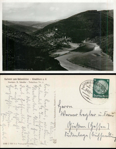 Hirschhorn Neckar o 01.08.1933