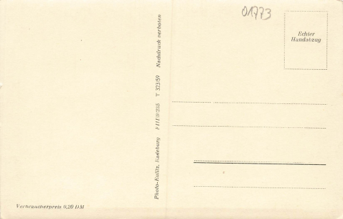 01773 Hirschsprung Erzgebirge Restaurant Buschhaus * 1959