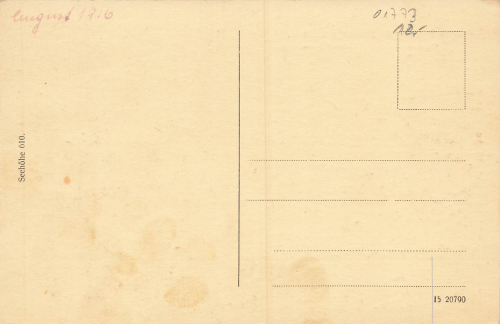 01773 Hirschsprung Erzgebirge * 1916