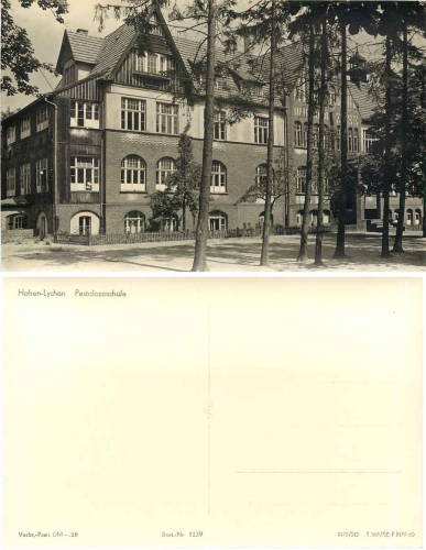 17279 Hohen-Lychen Pestalozzischule *1962 Hanich1139
