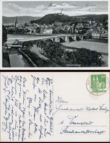 Hohenlimburg Bridge on May 11, 1948
