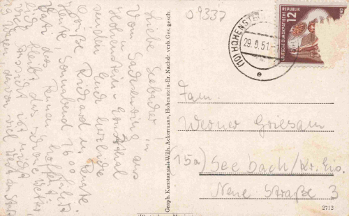 Hohenstein-Ernstthal o 1951