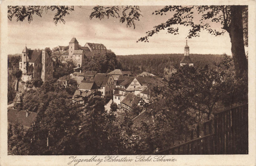 01848 Hohnstein Jugendburg * um 1930