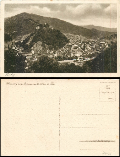 Hornberg Schwarzwald *ca. 1920