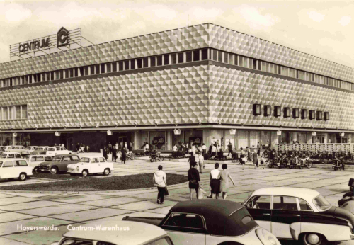 02977 Hoyerswerda Centrum Warenhaus * 1970