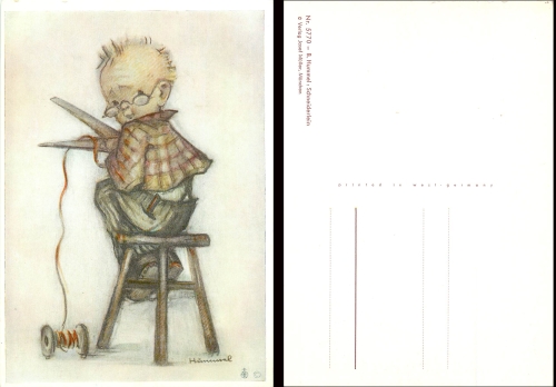 Hummel Card No. 5770 Little Tailor *