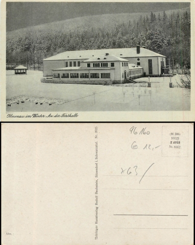 Ilmenau Festhalle * ca. 1940