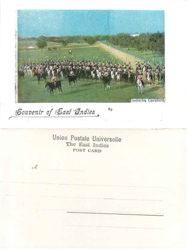 Indische Cavallerie East Indies * um 1900