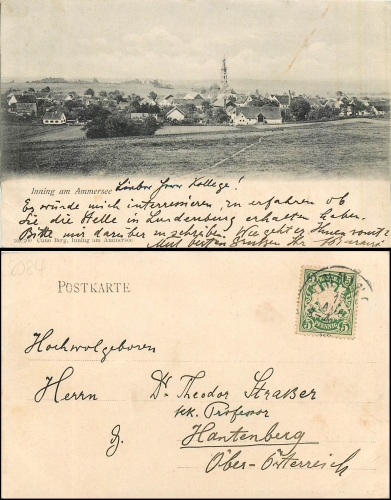 Inning am Ammersee o 17.8.1896