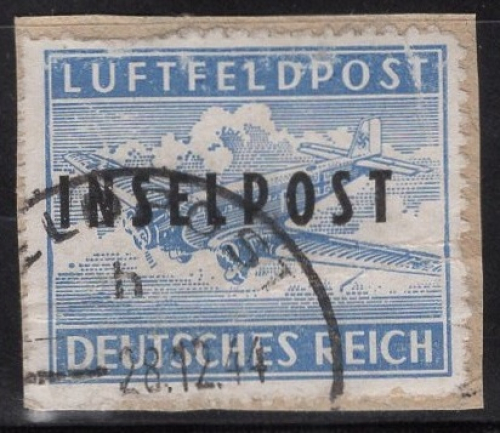 Deutsches Reich Feldpost Michel 8B o gestempelt Insel  Rodos