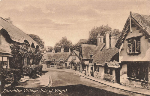 Isle of Wight Shanklin Village * um 1920