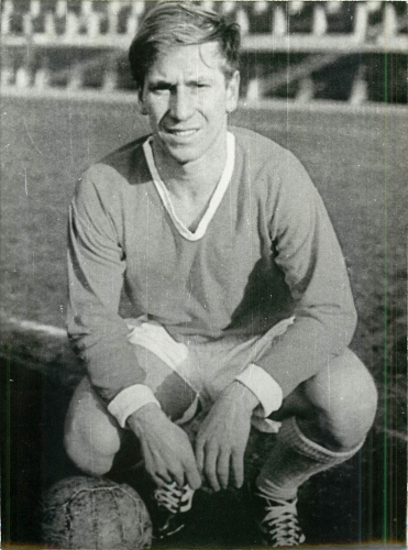 jack charlton England football press photo approx. 1966 (approx. A5) Sport Bild Verlag Walter Rohrlapper Leipzig