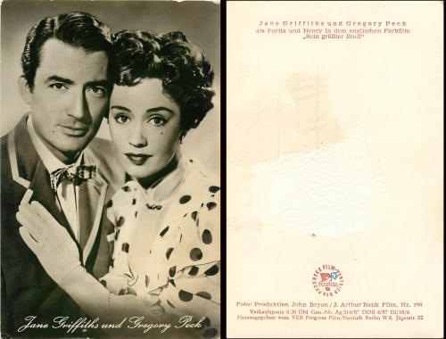 Jane Griffiths & Gregory Peck, Progress Nr. 290