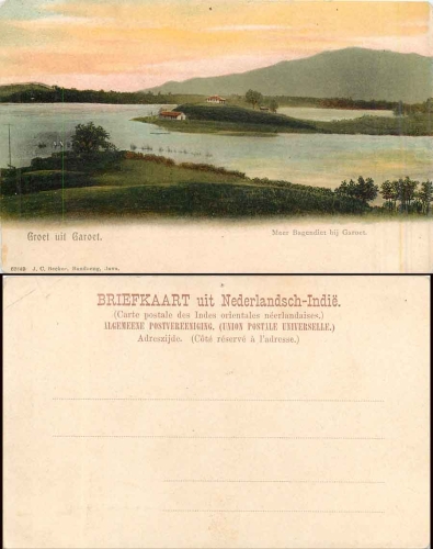 Java Groet uit Garoet Garoet * ca. 1900