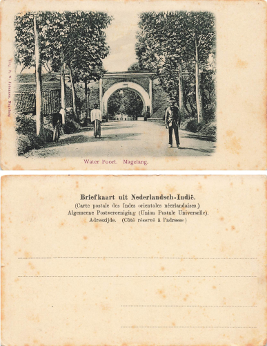 Java Magelang Water Poort Dutch Indie * approx. 1900