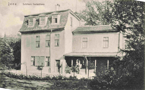 Jena Friedrich Schillers Gartenhaus * um 1910
