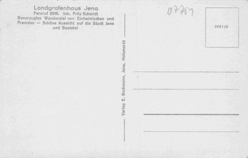 Jena Landgrafenhaus * um 1940