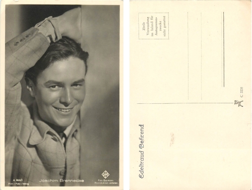 Joachim Brennecke, Foto: Baumann, A 3833/1
