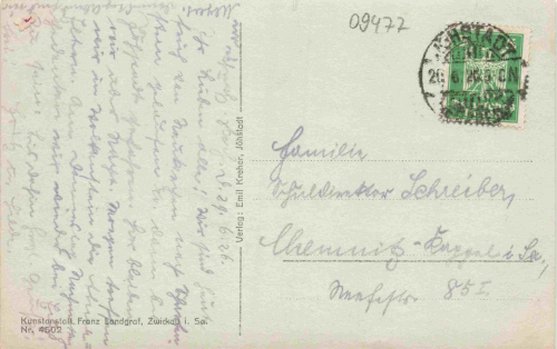09477 Jöhstadt Erzgebirge o 1926