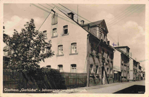 Johanngeorgenstadt Erzgebirge Gasthaus "Garküche" Richard Klug o 1941