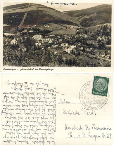 Johannisbad Riesengebirge o 13.4.1941