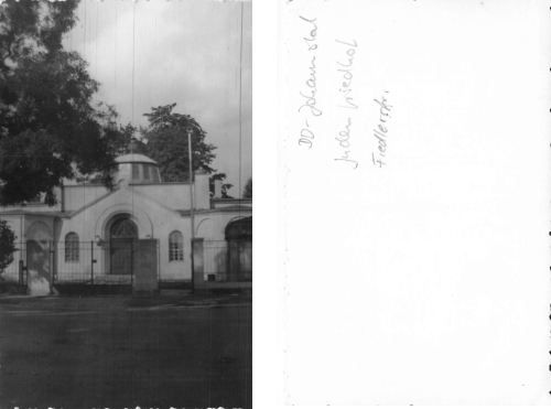 Johannstadt Dresden Fiedlerstraße Jewish Cemetery real photo around 1940