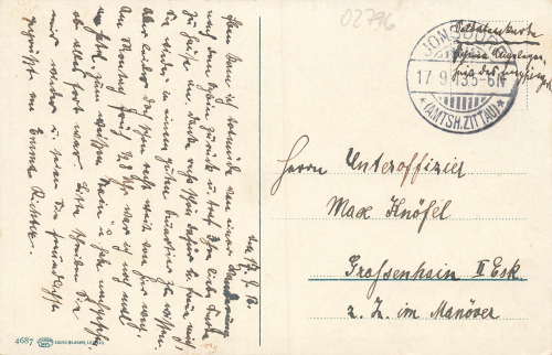02796 Jonsdorf Zittauer Gebirge o 1913
