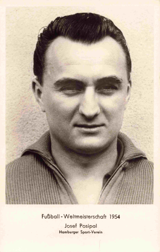 Josef Posipal HSV Soccer World Cup 1954