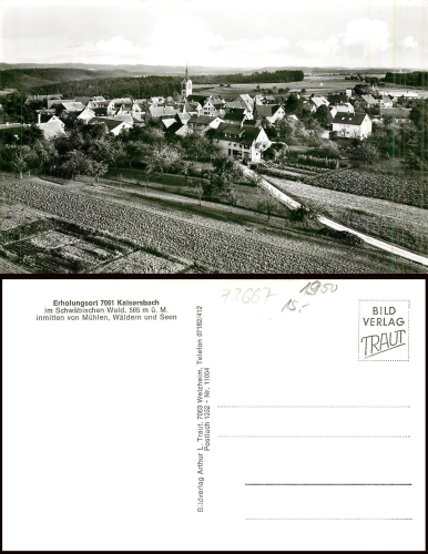73667 Kaisersbach * approx. 1950