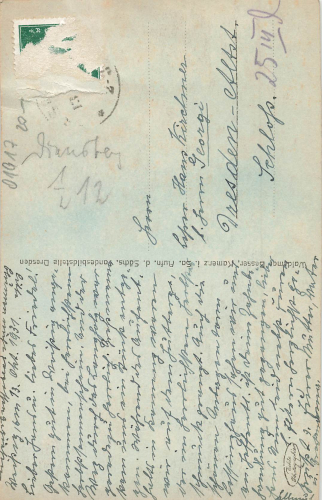 Kamenz Sachsen Wendische Kirche o 1931