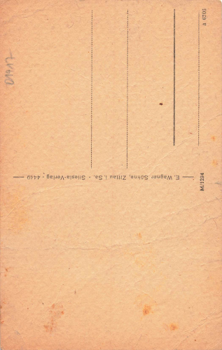 Kamenz Sachsen Andreasbrunnen und Rathaus * um 1930